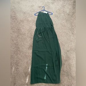 H&M gorgeous green maxi